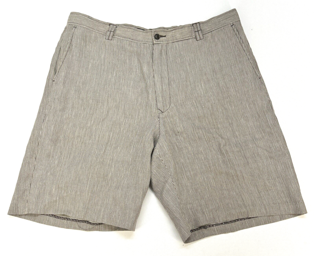 Tommy Bahama Relax Men’s Size 38 Linen/silk Brown/ White Stripe